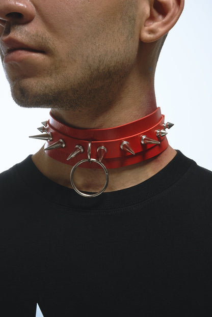 Choker Omega Thorn (Red)