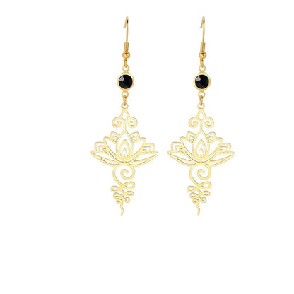 LOTUS EARRING